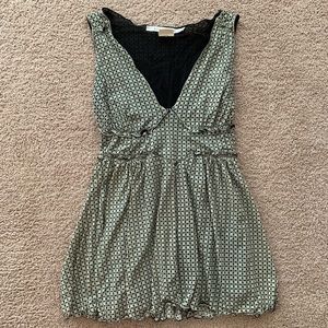 Green Symmetrical Designed Top